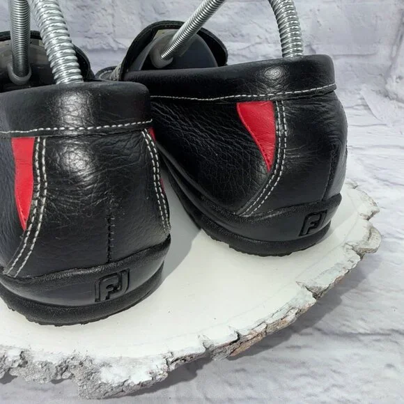 Footjoy Club Penny Loafer Men's 8 M Black Leather Casual Slip On Shoes 79047 - Picture 7 of 12